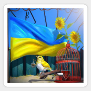 Free Ukraine! Sticker